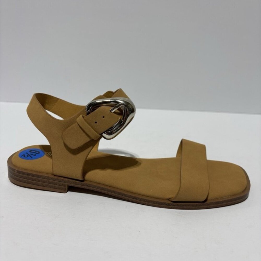 Cushionaire Women’s Cella Ankle Strep Sandals, Size 6.5 M